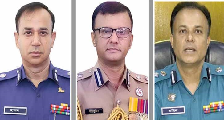 বাধ্যতামূলক অবসরে ৩ অতিরিক্ত আইজিপি